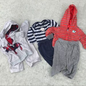 3 outfits